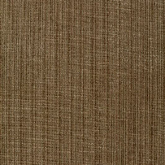 SCHUMACHER FABRIC  PERFECT BASICS ANTIQUE STRIE VELVET   FLAX   - 43280