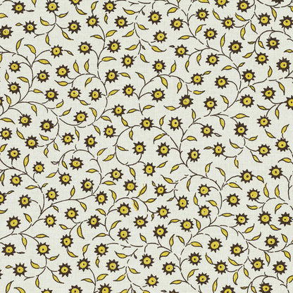 SCHUMACHER  RAOUL TEXTILES VITA PRINTS PRINTS SULPHUR   - 432N82