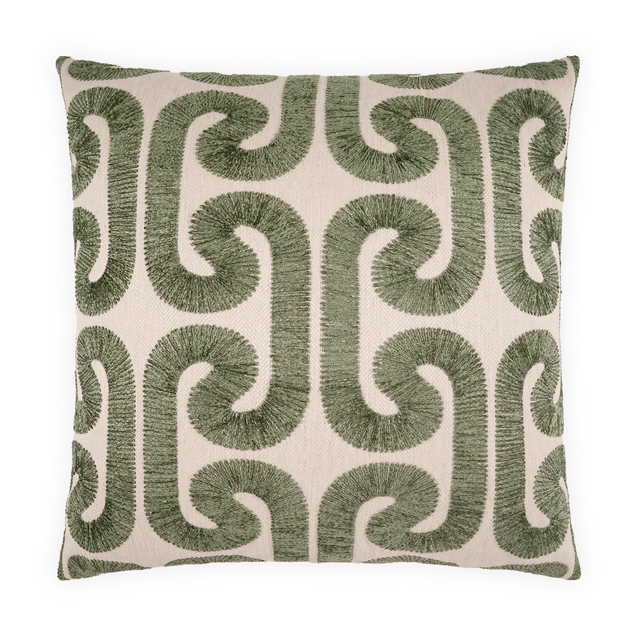 D.V. KAP HOME   24" x 24" Hathaway Pillow - Juniper Global, Beach, Transitional, Traditional    - 4331-J-2424