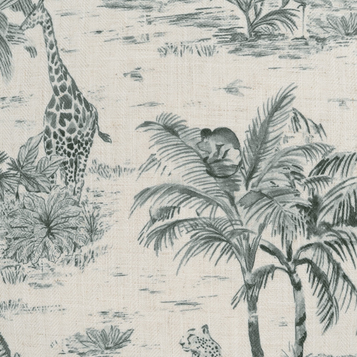 D.V. KAP HOME 4339-S-YARD Audra Fabric - Slate Novelty, Traditional  Blue   - Audra