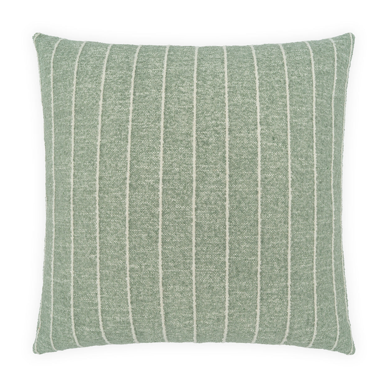 D.V. KAP HOME   24" x 24" Traverse Pillow - Aloe Stripes, Farmhouse, Beach    - 4340-A-2424