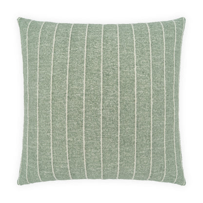 D.V. KAP HOME   24" x 24" Traverse Pillow - Aloe Stripes, Farmhouse, Beach    - 4340-A-2424