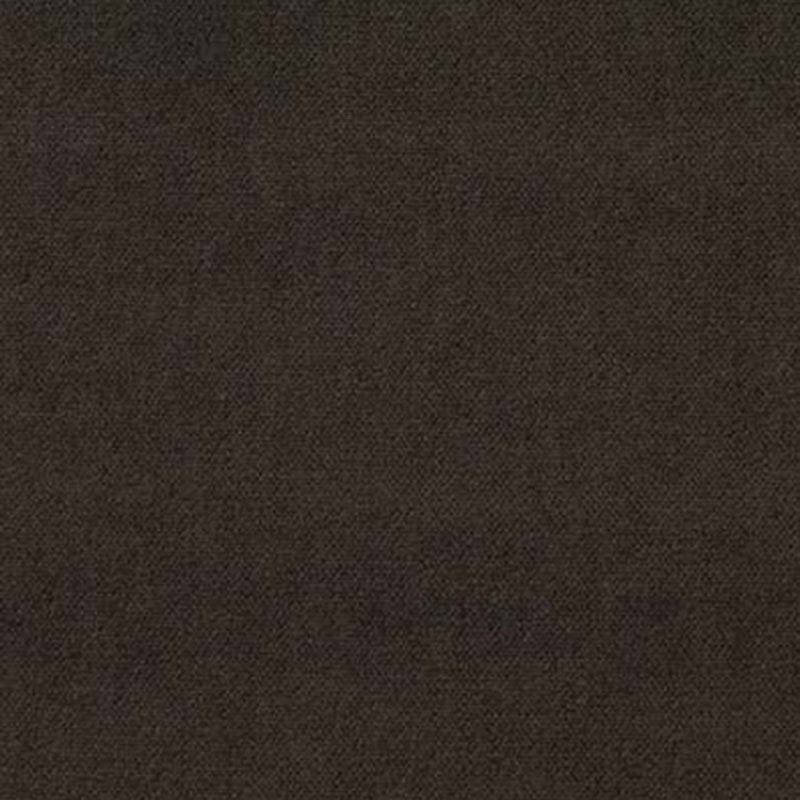 Dark brown suede-like fabric swatch with soft nap and subtle grain.