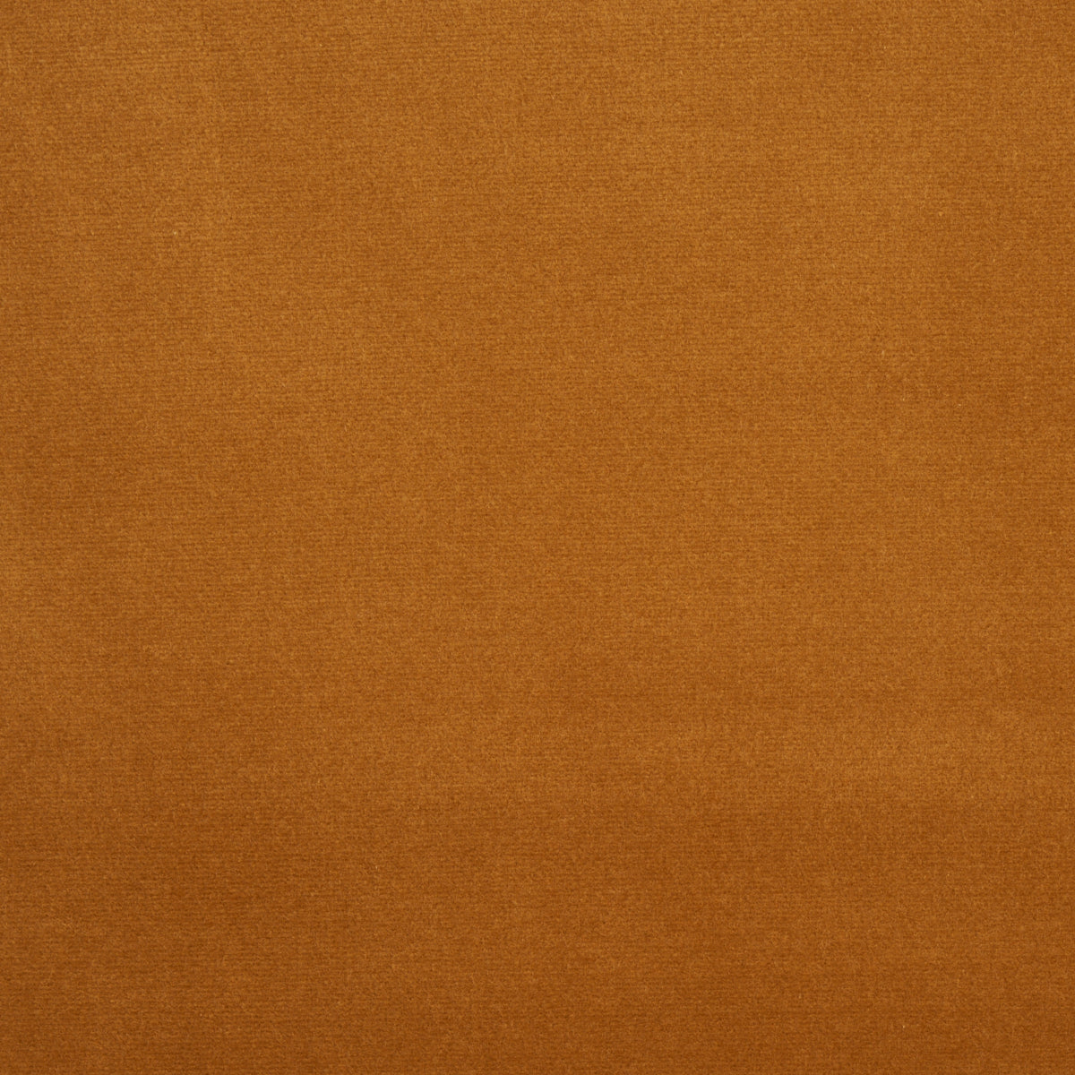 Rust-orange velvet swatch with soft nap; ideal for apparel or upholstery.