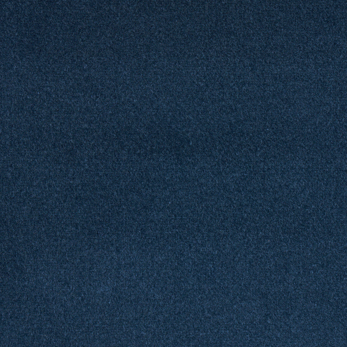 Midnight blue velvet fabric swatch with a soft nap.