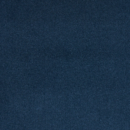 Midnight blue velvet fabric swatch with a soft nap.