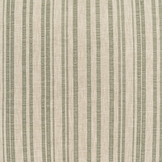 D.V. KAP HOME 4343-S-YARD Deseo Fabric - Sage Stripes, Beach, Farmhouse  Green   - Deseo