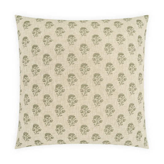 D.V. KAP HOME   24" x 24" Foliette Floral, Farmhouse    - 4344-2424