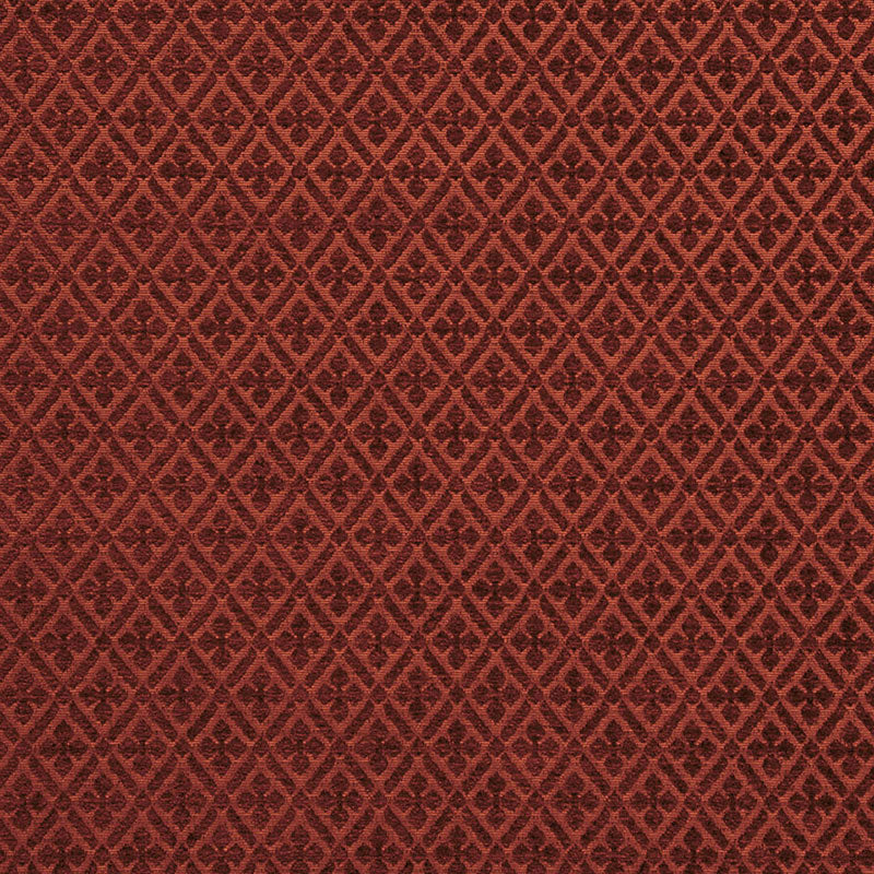 SCHUMACHER  CHROMA WHITTINGTON CHENILLE CHENILLE CHENILLE POPPY   - 43451