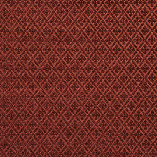 SCHUMACHER  CHROMA WHITTINGTON CHENILLE CHENILLE CHENILLE POPPY   - 43451