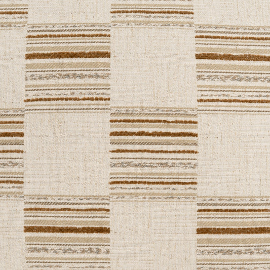 D.V. KAP HOME 4346-C-YARD Boxster Fabric - Caramel Plaid - Check, Modern, Global  Tan, Brown   - Boxster