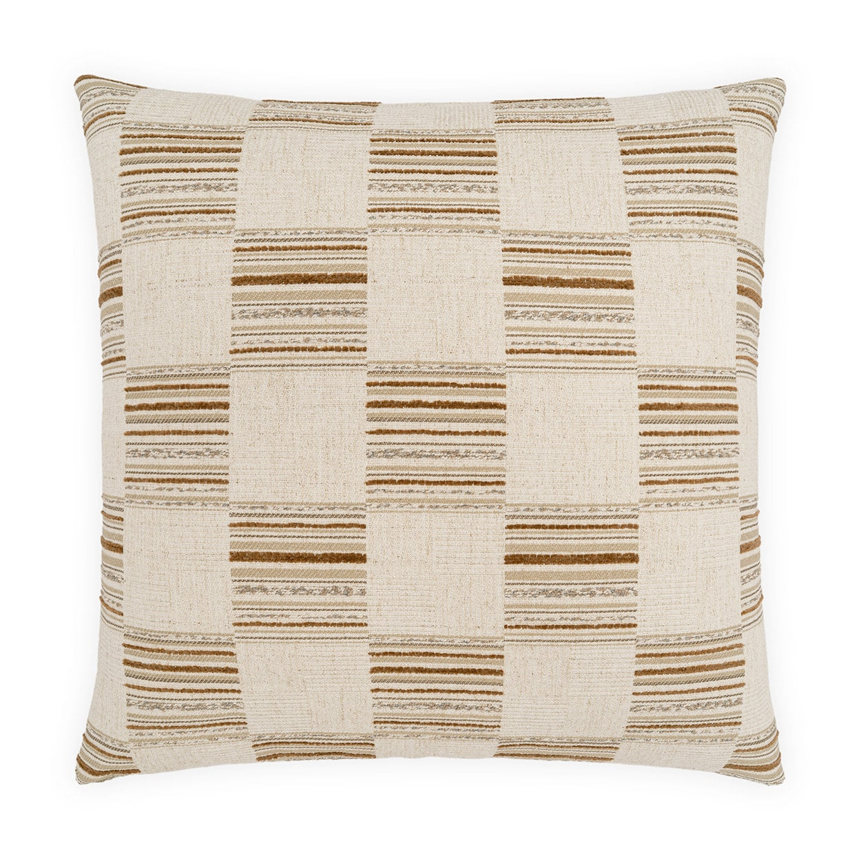 D.V. KAP HOME   24" x 24" Boxster Plaid - Check, Modern, Global    - 4346-C-2424