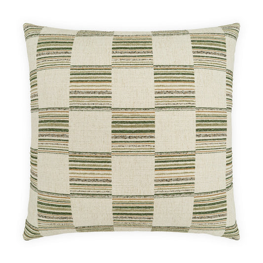 D.V. KAP HOME   24" x 24" Boxster Plaid - Check, Modern, Global    - 4346-G-2424
