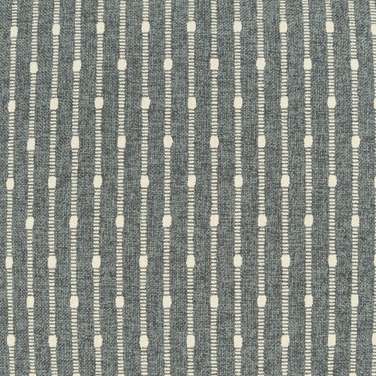 D.V. KAP HOME 4349-B-YARD Untuck Fabric - Blue Farmhouse, Global, Stripes  Slate Blue   - Untuck