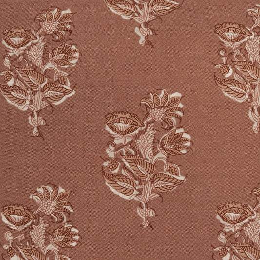 D.V. KAP HOME 4353-YARD Tenera Fabric Floral, Traditional, Farmhouse  Red   - Tenera