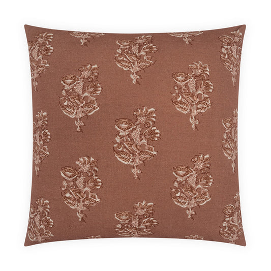 D.V. KAP HOME   24" x 24" Tenera Floral, Traditional, Farmhouse    - 4353-2424