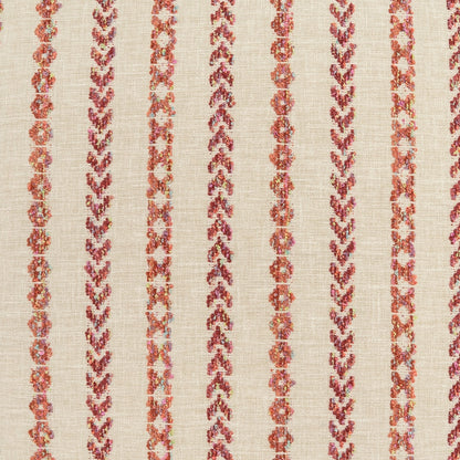 D.V. KAP HOME   24" x 24" Levan Stripes, Beach, Global, Embroidery    - 4354-G-2424