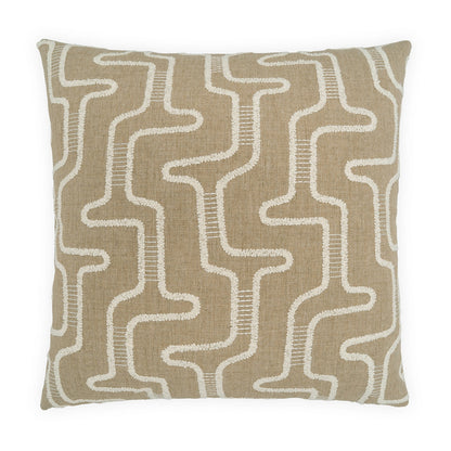 D.V. KAP HOME   24" x 24" Mazeo Modern, Abstract, Geometric, Global, embroidery    - 4361-2424