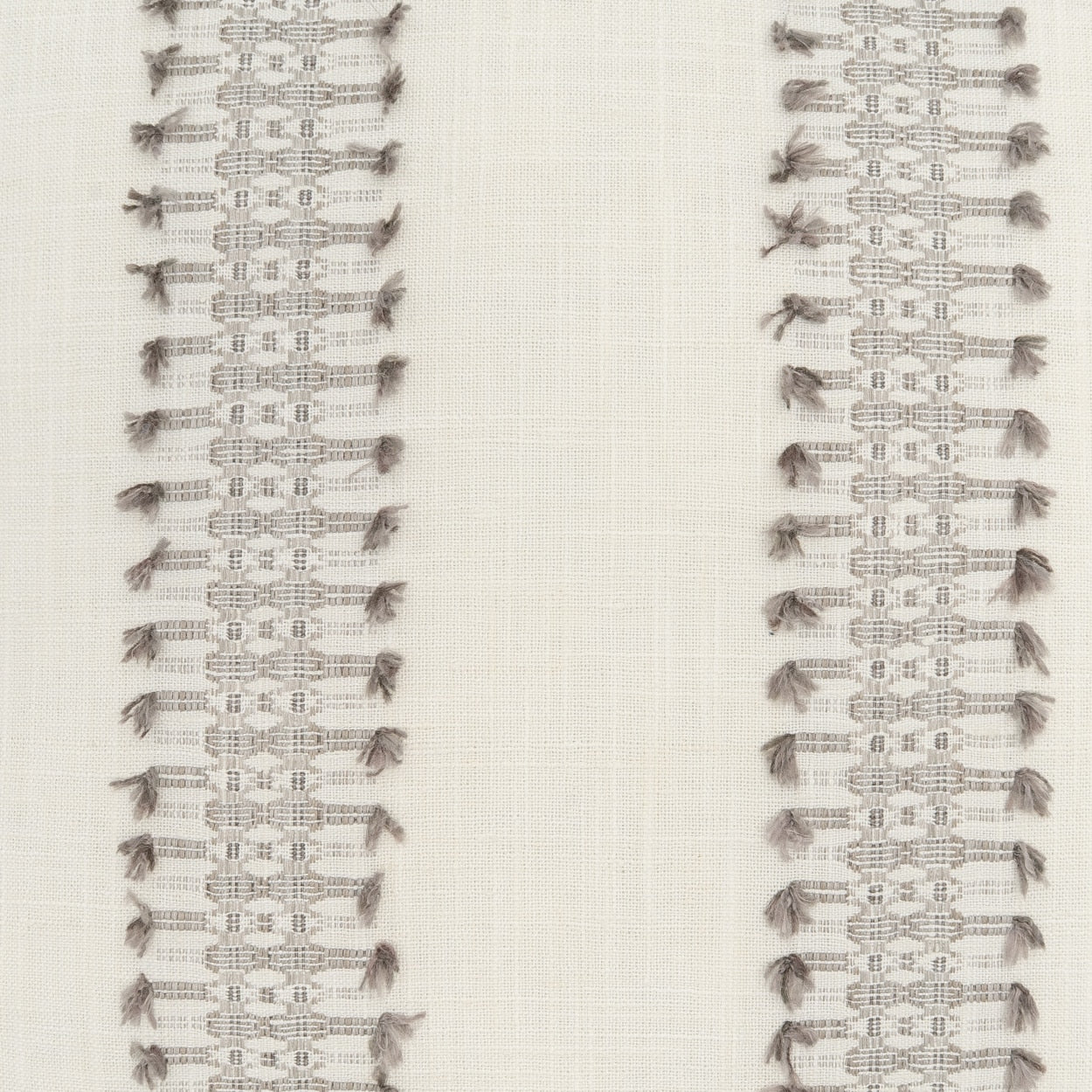 D.V. KAP HOME 4362-D-YARD Espira Fabric - Dove Beach, Global, Farmhouse, Stripes  White, Grey   - Espira