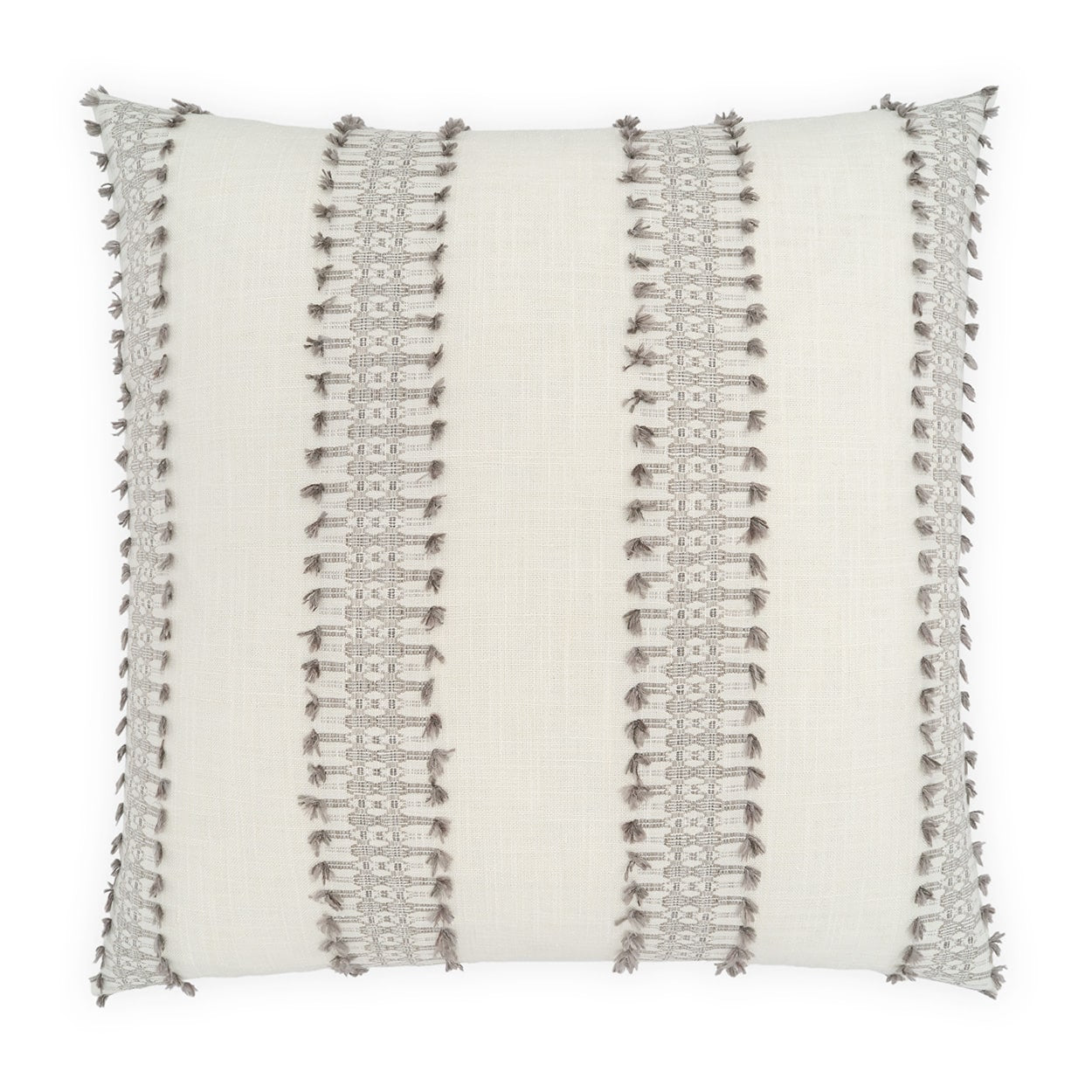 D.V. KAP HOME   24" x 24" Espira Beach, Global, Farmhouse, Stripes    - 4362-D-2424