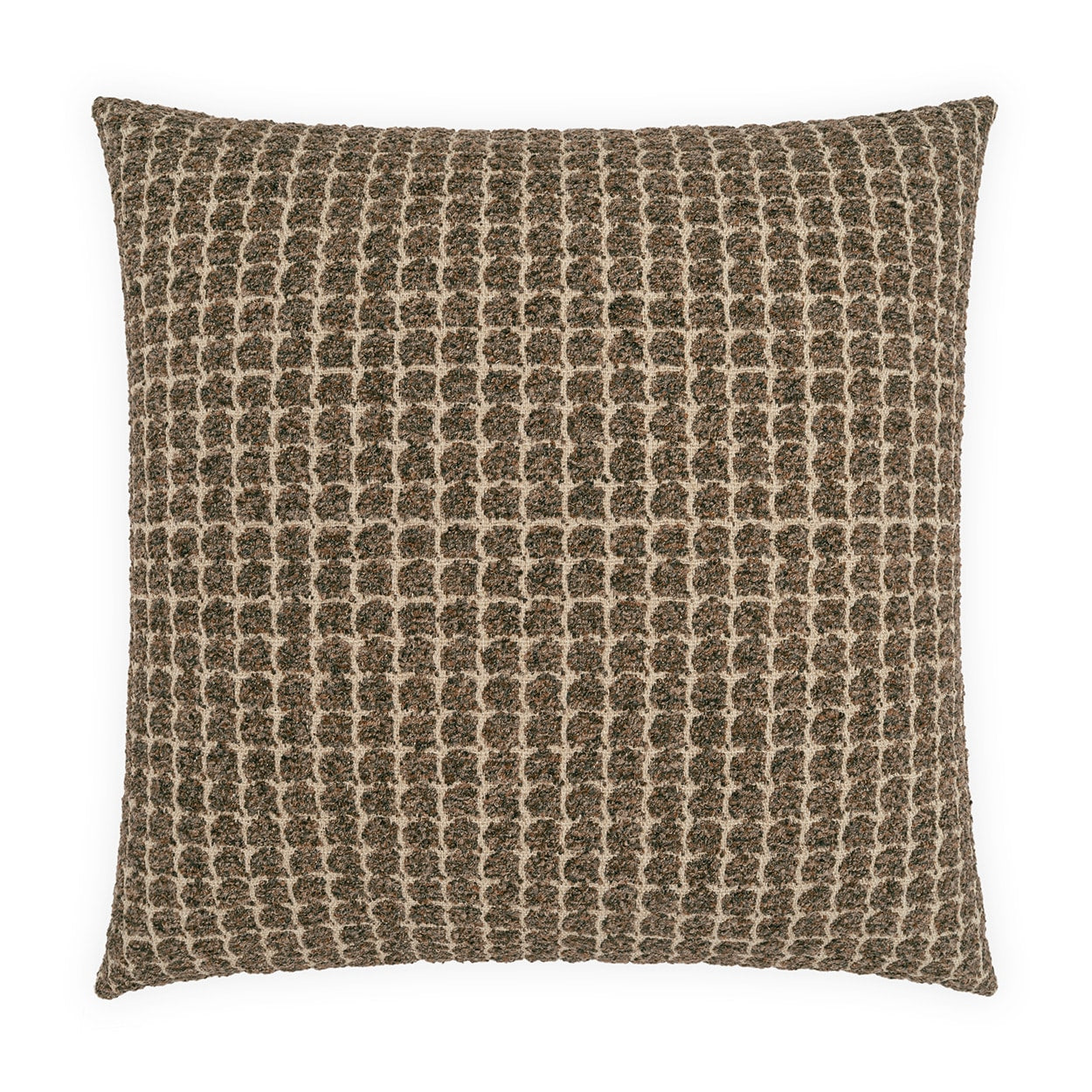 D.V. KAP HOME   24" x 24" Maje Circular - Dots, Modern, Farmhouse, Textured, Geometric    - 4364-B-2424