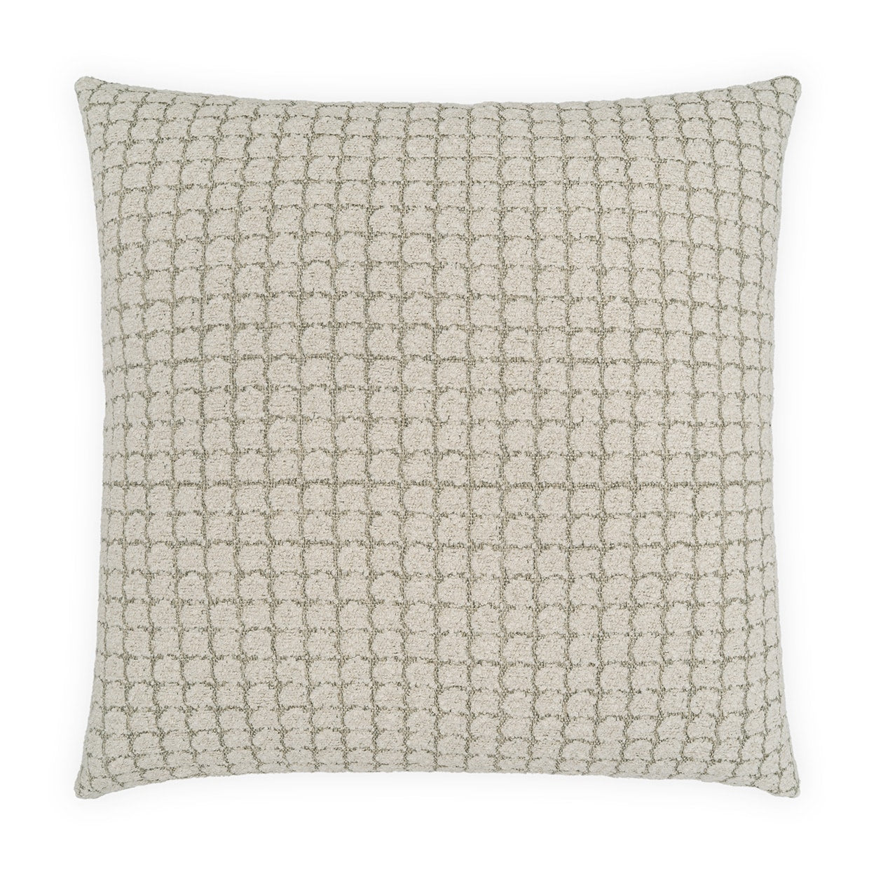 D.V. KAP HOME   24" x 24" Maje Circular - Dots, Modern, Farmhouse, Textured, Geometric    - 4364-I-2424