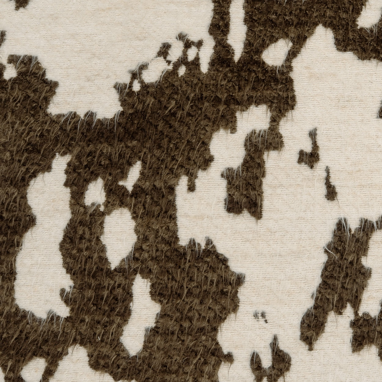 D.V. KAP HOME 4366-YARD Heidi Fabric Animal, Western Chic, Textured  Brown   - Heidi