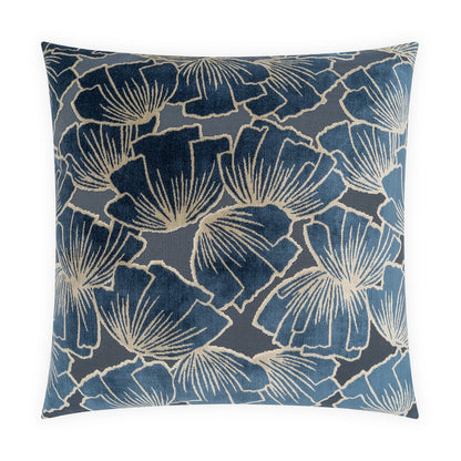 D.V. KAP HOME   24" x 24" Gweneth Abstract, Transitional, Floral    - 4374-I-2424