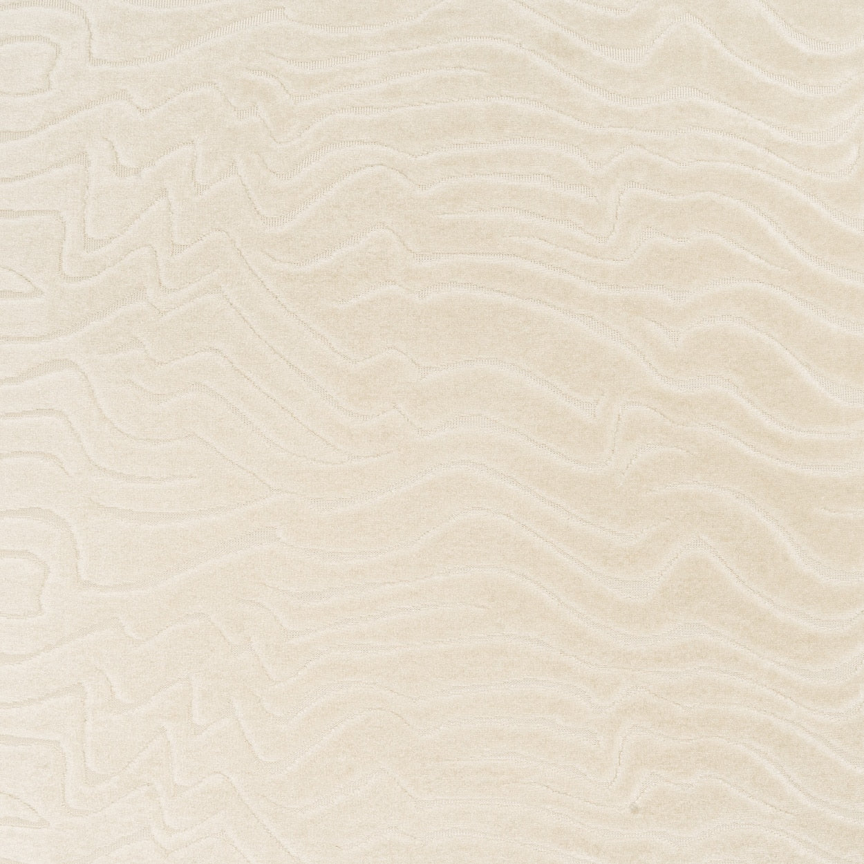 D.V. KAP HOME 4378-C-YARD Santoro Fabric - Cream Modern, Abstract, Transitional, Solid  Ivory   - Santoro