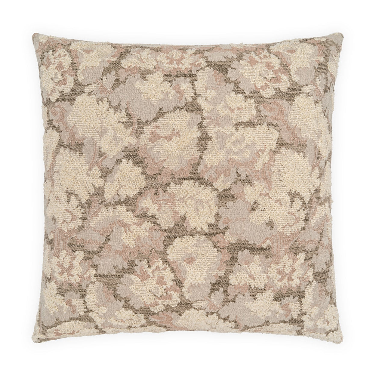 D.V. KAP HOME   24" x 24" Talulah Floral, Transitional, Farmhouse    - 4379-2424