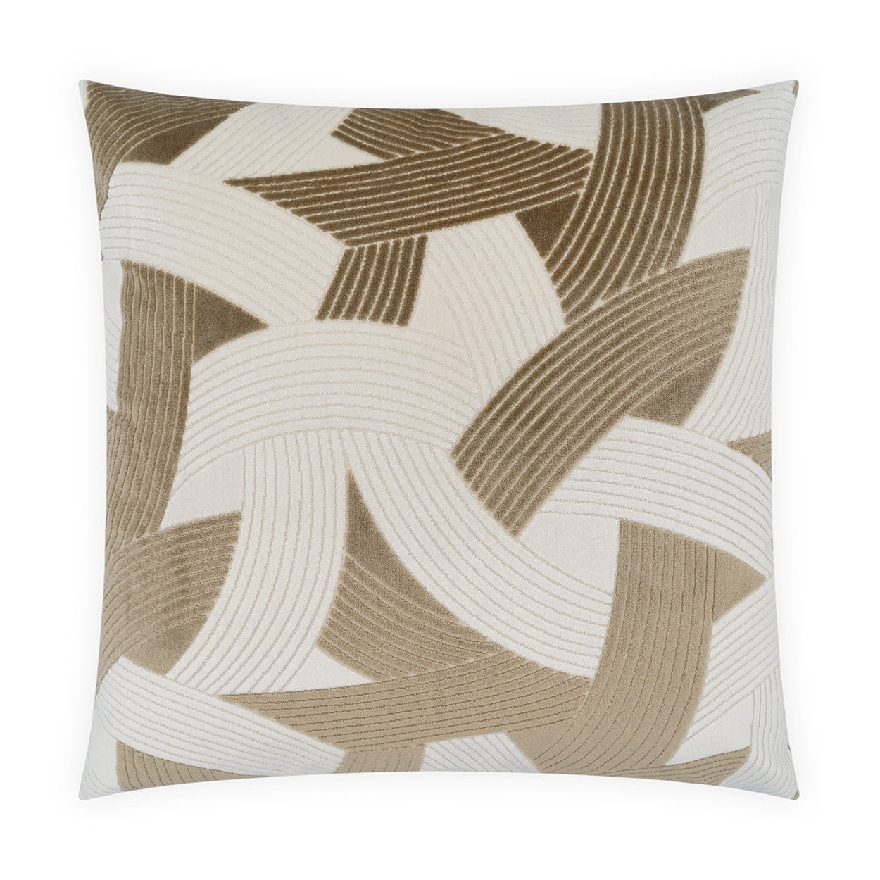 D.V. KAP HOME   24" x 24" Hubert Modern, Geometric, Abstract    - 4394-2424