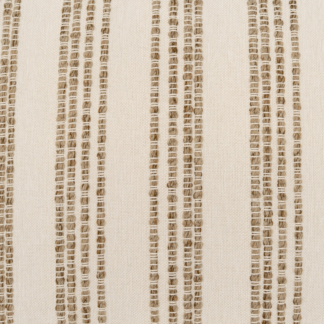 D.V. KAP HOME   24" x 24" Loom Line Stripes, Global, Farmhouse, Beach    - 4398-E-2424