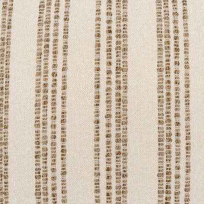 D.V. KAP HOME   24" x 24" Loom Line Stripes, Global, Farmhouse, Beach    - 4398-E-2424