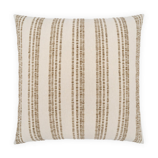 D.V. KAP HOME   24" x 24" Loom Line Stripes, Global, Farmhouse, Beach    - 4398-E-2424