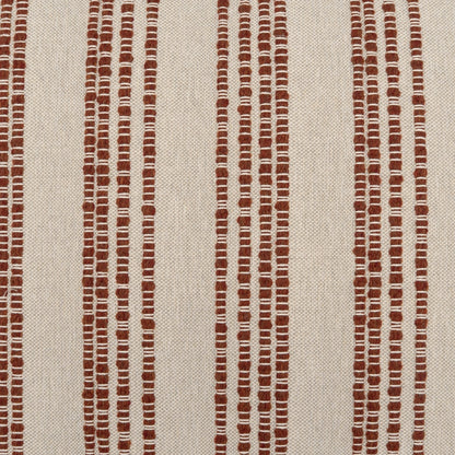 D.V. KAP HOME   24" x 24" Loom Line Stripes, Global, Farmhouse, Beach    - 4398-P-2424