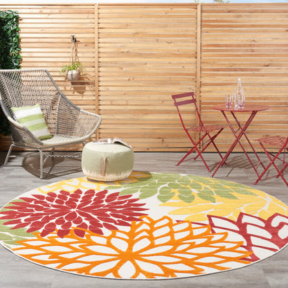 Nourison Rugs Nourison Home   Tropical 8' X Round    - 099446826978