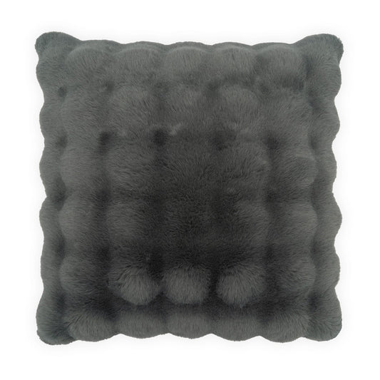 D.V. KAP HOME   24" x 24" Magnate Faux Fur, Solid    - 4400-G-2424