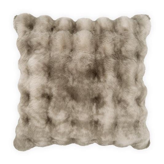 D.V. KAP HOME   24" x 24" Fathom Faux Fur    - 4402-C-2424