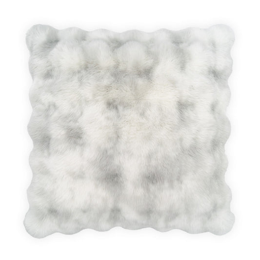 D.V. KAP HOME   24" x 24" Fathom Faux Fur    - 4402-G-2424