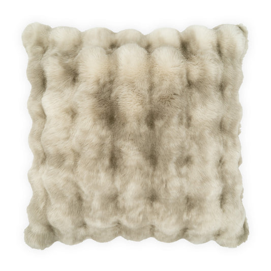 D.V. KAP HOME   24" x 24" Fathom Faux Fur    - 4402-T-2424