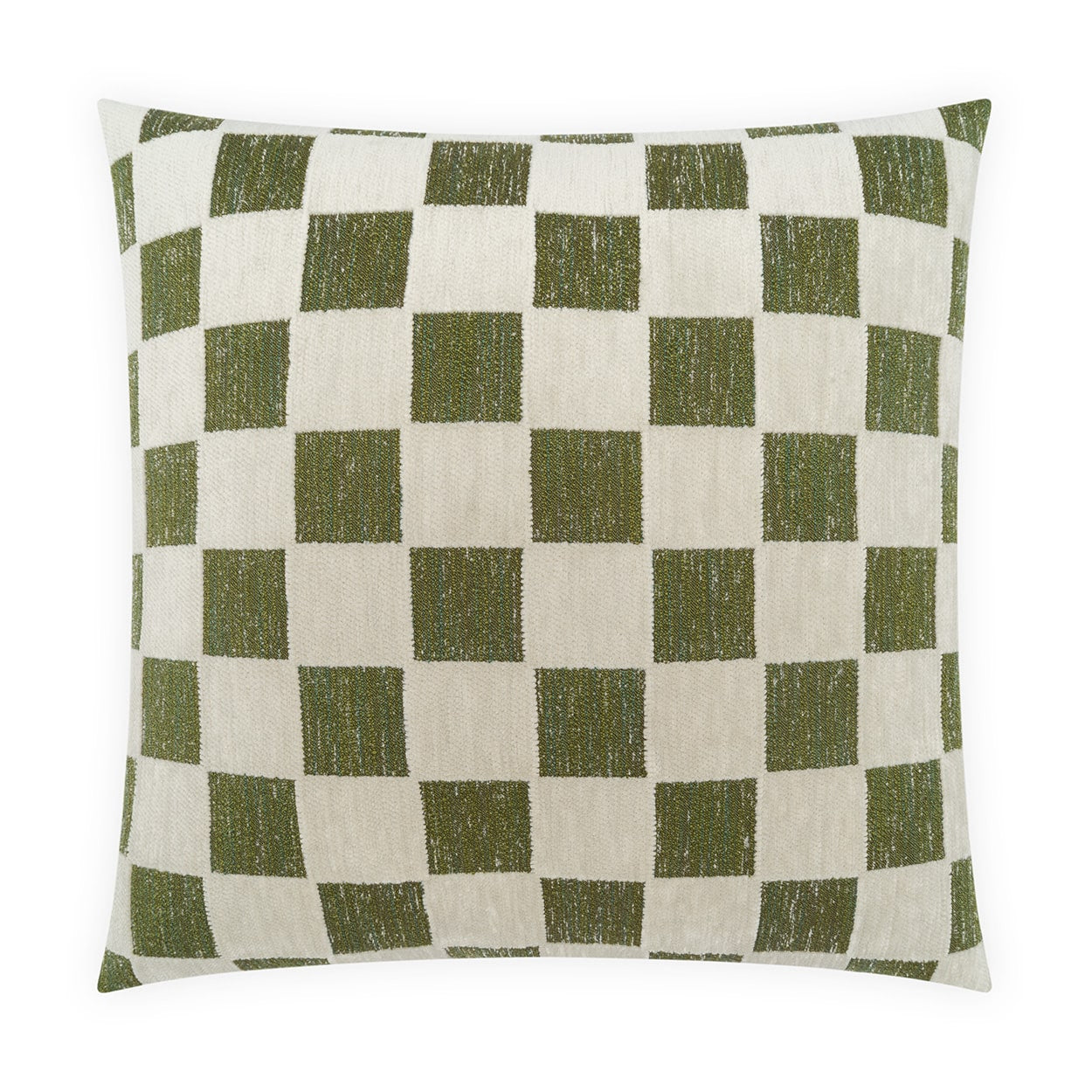 D.V. KAP HOME   24" x 24" Brodey Plaid - Check, Geometric, Modern    - 4407-B-2424