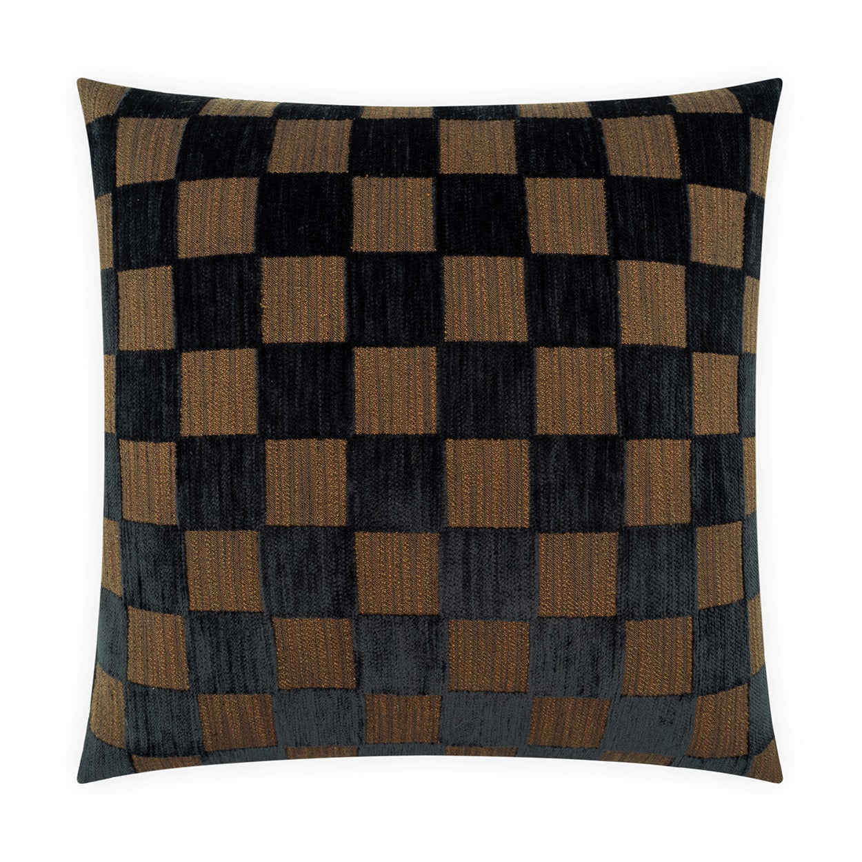 D.V. KAP HOME   24" x 24" Brodey Plaid - Check, Geometric, Modern    - 4407-G-2424