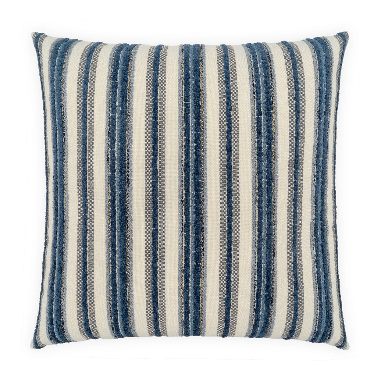D.V. KAP HOME   24" x 24" Nazarene Stripes, Beach    - 4409-B-2424