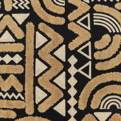 D.V. KAP HOME   24" x 24" Houdini Global, Geometric, Embroidery    - 4415-2424