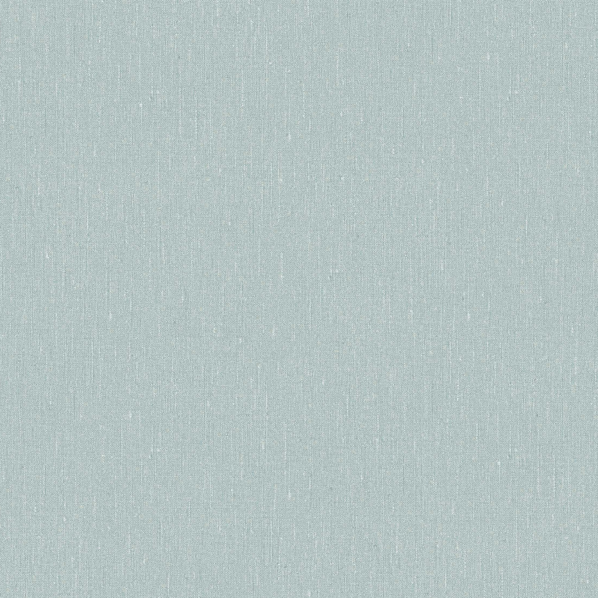 Topaz blue wallpaper with a linen-textured finish and subtle woven grain.