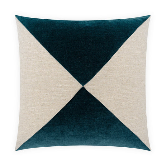 D.V. KAP HOME   22" x 22" Deveraux Diamond Color Block    - 4432-A-2222