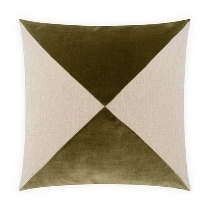 D.V. KAP HOME   22" x 22" Deveraux Diamond Color Block    - 4432-O-2222