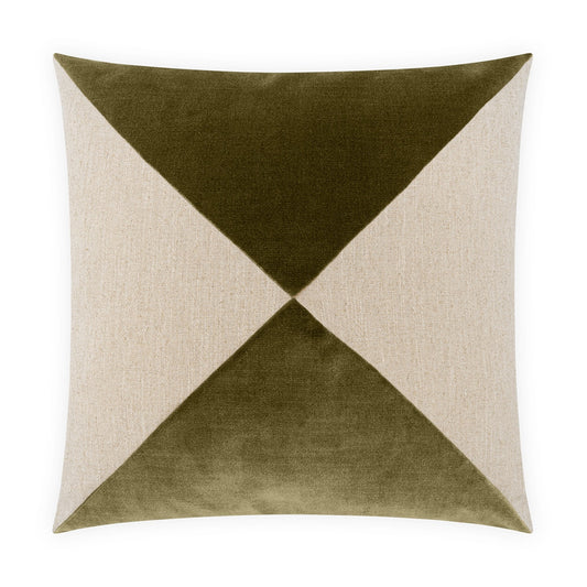 D.V. KAP HOME   22" x 22" Deveraux Diamond Color Block    - 4432-O-2222