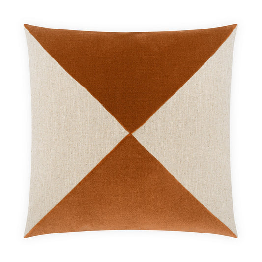 D.V. KAP HOME   22" x 22" Deveraux Diamond Color Block    - 4432-P-2222