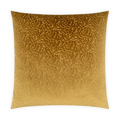 D.V. KAP HOME   24" x 24" Walk In The Park Pillow - Curry     - 4462-C-2424